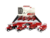 1:55 Fire Series Pull Back Alloy Truck