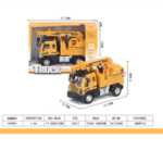 1:64 pull back European engineering crane