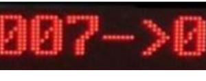 Wireless Counter LED Display Unit