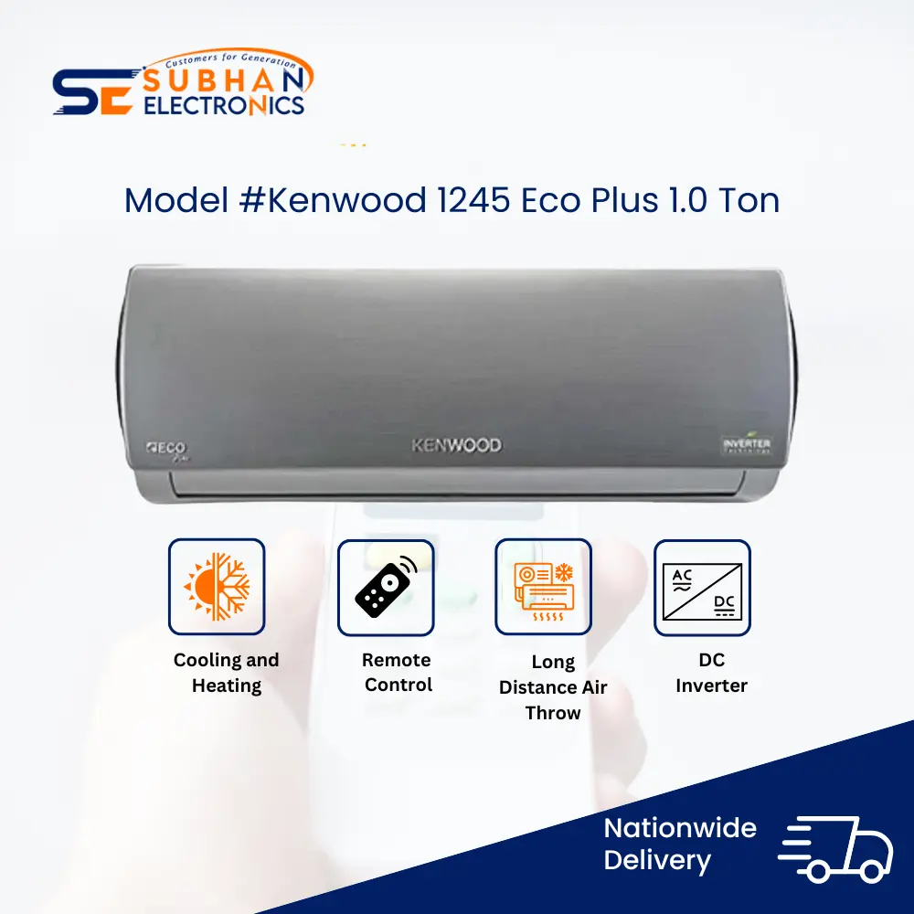 KENWOOD 1 Ton eEco Plus Inverter KEE-1245S – 75% Energy Saving