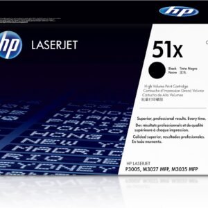 HP 51X Black High-yield Toner Cartridge for LaserJet Printers