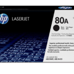 HP 80A Black Original LaserJet Toner Cartridge (CF280A)